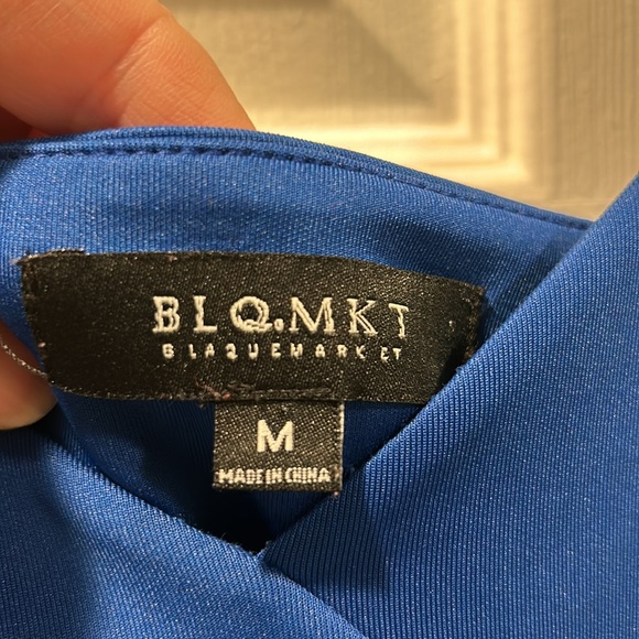 BLQ.MKT Dress. Gorgeous cobalt blue. M - Picture 4 of 5